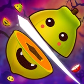 Halloween Fruit Slice - play Halloween Fruit Slice img