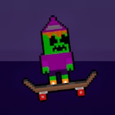 Obby Halloween Danger Skate img