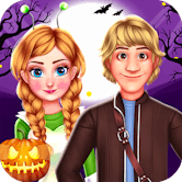 Royal Couple Halloween Party - play Royal Couple Halloween Party img